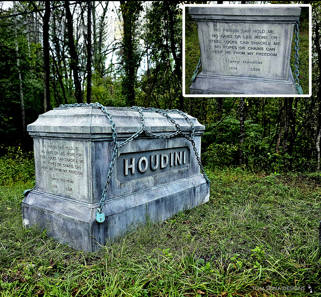 TomSpinaDesigns's tweet image. We're already #HalfwayToHalloween! Think about how cool your yard could look with custom foam #tombstones from our lead foam artist Rich Riley! Reach out via TomSpinaDesigns.com if you want to level-up your next spooky event.

#Halloween #yardtransformation #TomSpinaDesigns