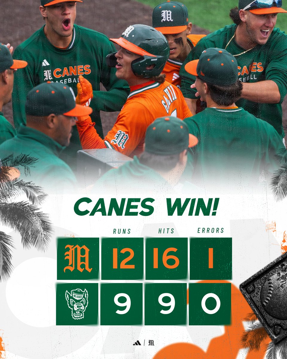 Miami Hurricanes Baseball tweet media