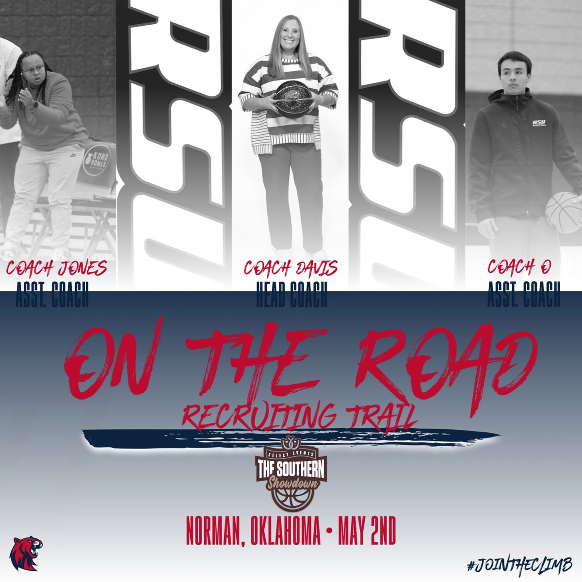 rsuwbb's tweet image. Recruiting Trail … Coming to a gym near you!

Next Stop …

📍Norman,OK  | The Southern Showdown

#JoinTheClimb #OnTheHunt #BeTheChange