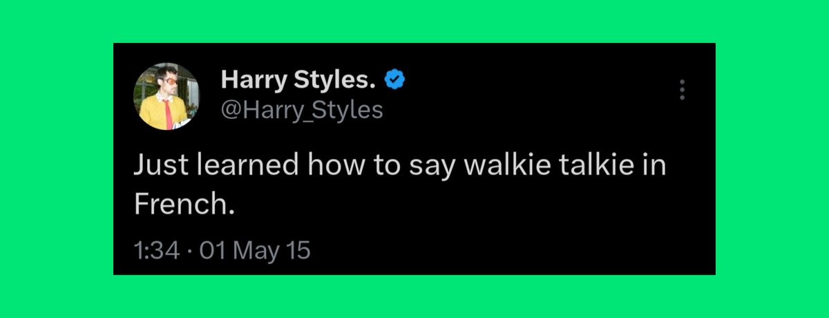 KStomska's tweet image. 11 yrs ago today Harry stated an important fact 
#HarryStyles #Throwback
