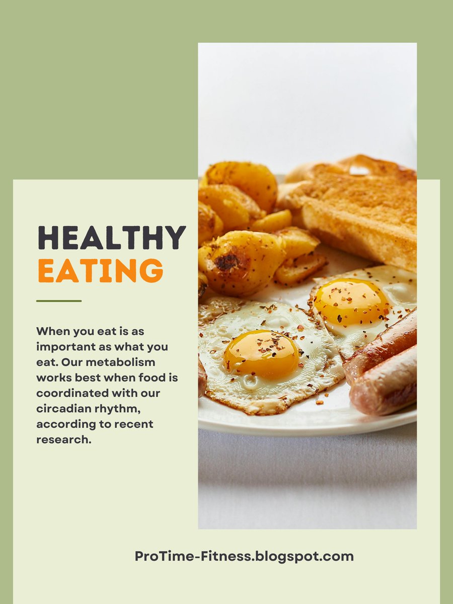 CarsonWhitake11's tweet image. To lose weight, be mindful of when you eat and what you eat. Also, avoid skipping breakfast for the best results.
#healthyeating
ProTime-Fitness.blogspot.com