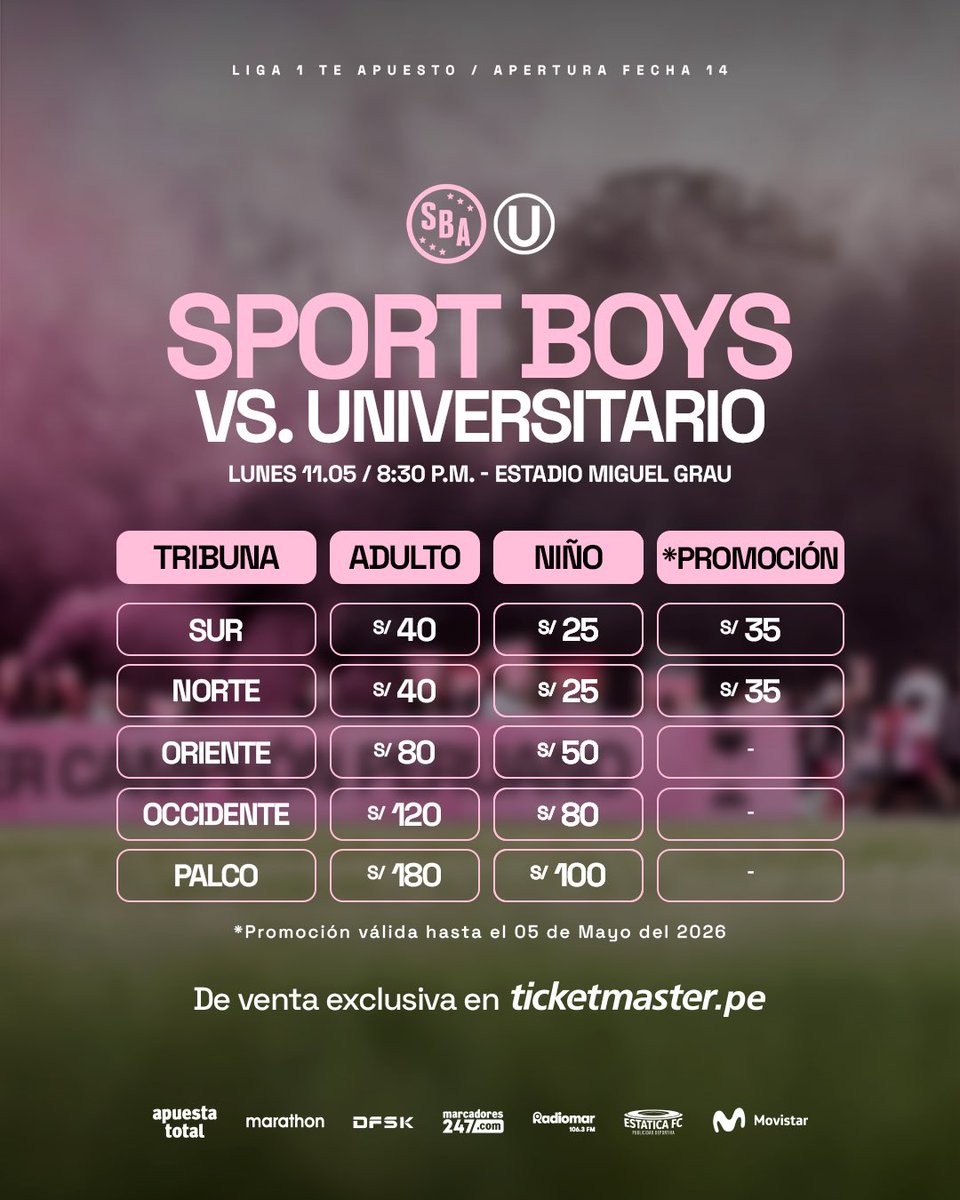 Club Sport Boys Association tweet media