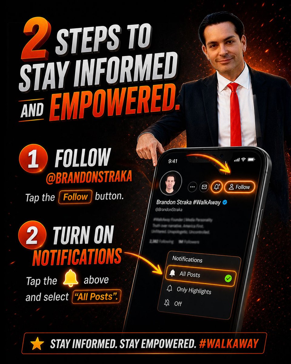 Brandon Straka #WalkAway tweet media