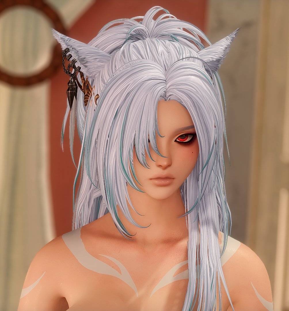 "Not really into custom faces for myself I think..." I say as I spend an hour making a character only to banish them to the aether