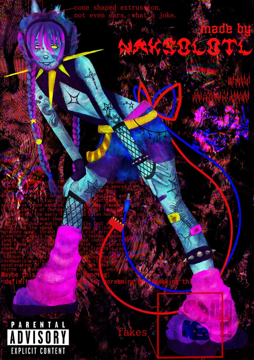 Naksolotl24's tweet image. hi
digital hardcore humanisation btw 

#art #ocart #arttwt