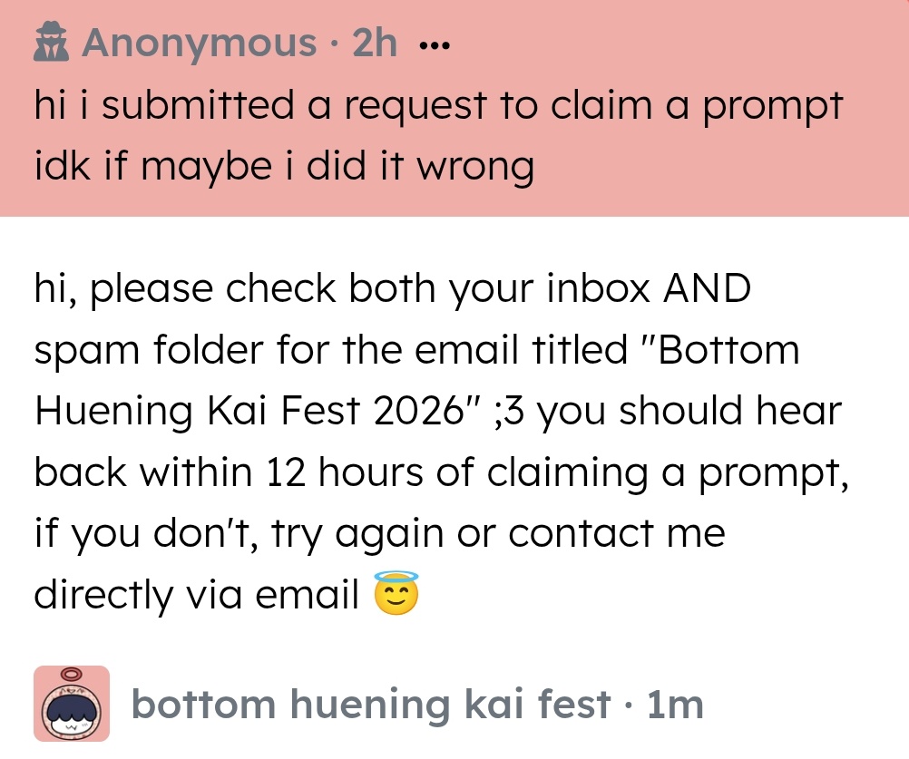 bottom huening kai fest ~。.:*🍓 on hold tweet media