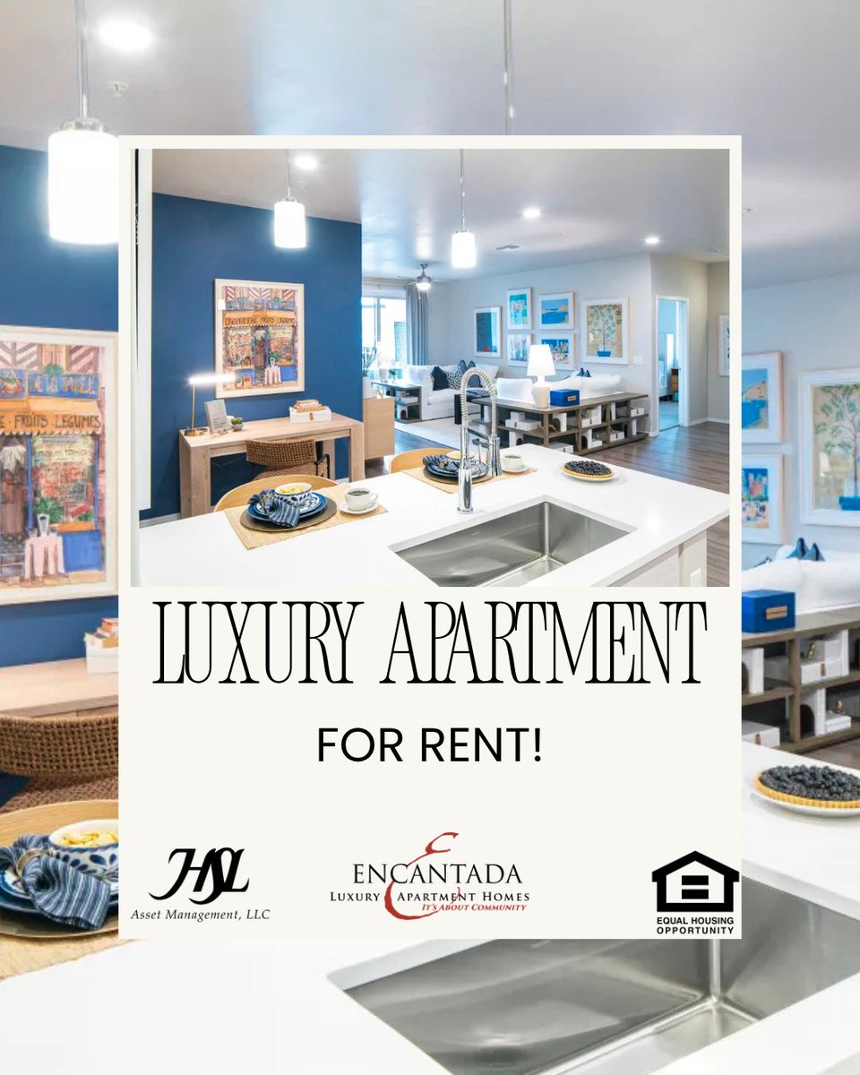 Enca_TwinPeaks's tweet image. Discover upscale living tailored for your lifestyle. Experience comfort, style, and convenience every day. ✨
#Tucson #Arizona #Home #LuxuryApartments #Apartments #ApartmentLiving #LuxuryLiving
HSL Asset Management, LLC.
[Equal Housing Opportunity]