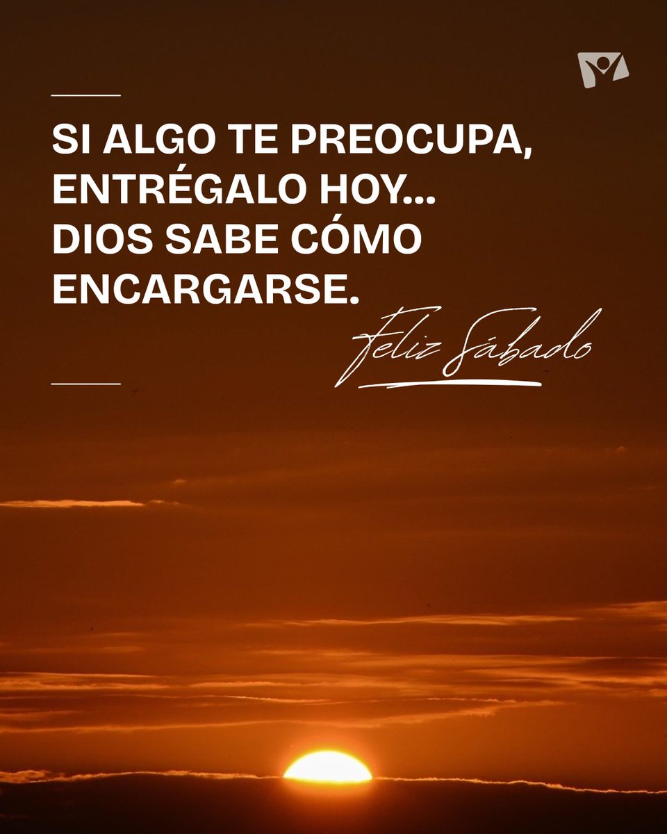 unionradiogt's tweet photo. Hay cosas que le damos vueltas una y otra vez… y aun así no encontramos paz.

Tal vez hoy no necesitas otra solución, sino soltar y confiar un poco más en Dios ✨

💛 Descansa, no tienes que cargarlo todo.
¡Feliz Sábado! https://t.co/X0t7cBvzXm