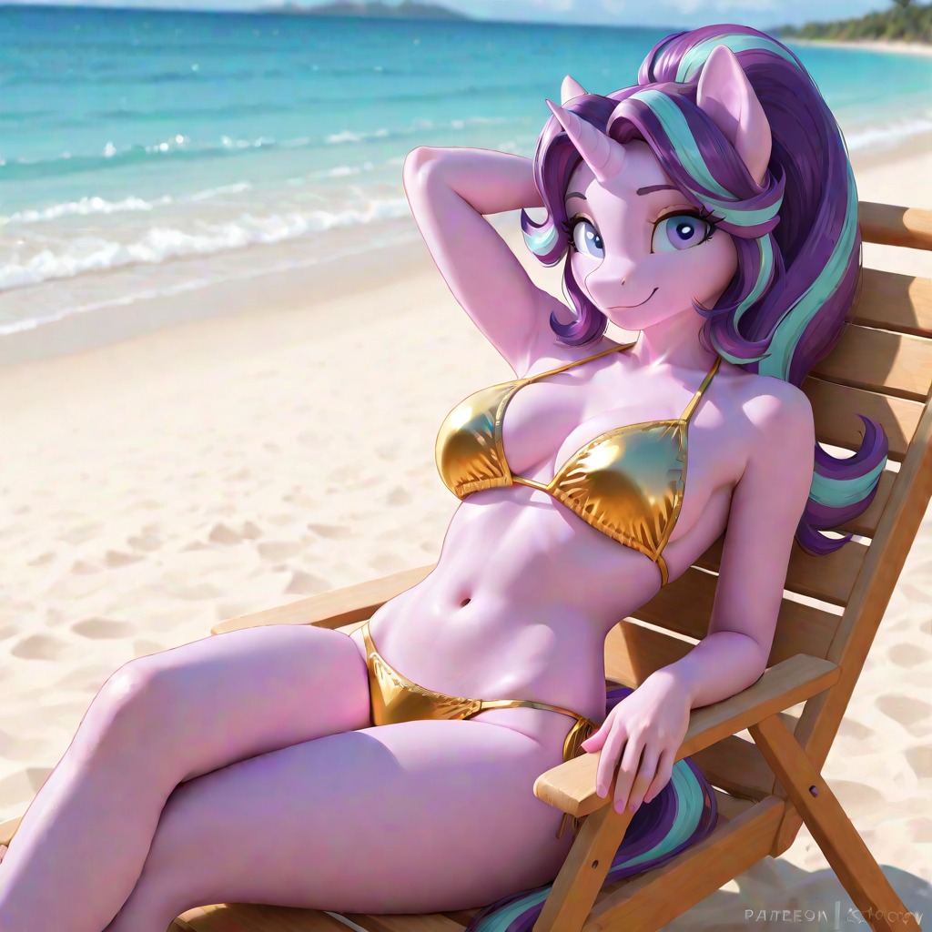 tysonporter9's tweet photo. Seems Starlight Glimmer wanted to try the #goldenMLPweek https://t.co/8bjgBFRs73