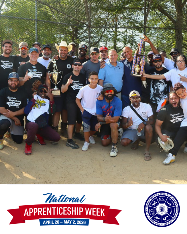 nycdcctc's tweet photo. Celebrating National Apprenticeship Week! 

It’s more than a job, it’s a brotherhood, a sisterhood, and a family. 

#NAW2026 #nycdcctc #NYCCarpentersTrainingCenter #NYC #Carpenters #apprenticeships #union #UBC #unionstrong #CarpentersRISE #newyork #ny https://t.co/YcH3jWgPKW
