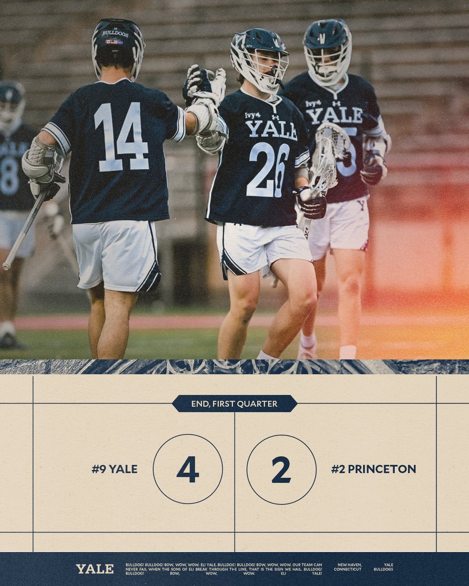 Yale Men's Lacrosse tweet media