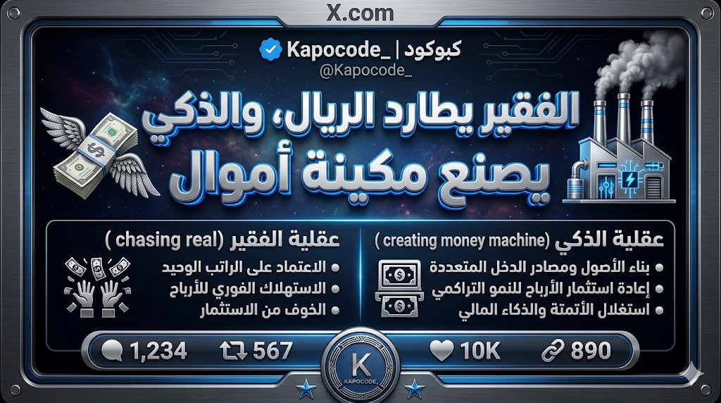 كبوكود | Kapocode tweet media