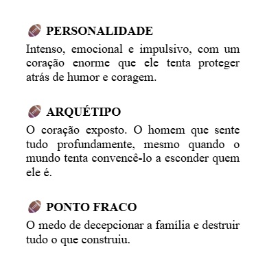 annab_reads's tweet photo. leriam pelos personagens? (parte 2)

Mason Archer

Idade: 26 anos
Altura: 1,82m 
Profissão: Tight end do time de futebol americano do Falcons

Temporada Proibida - Val Veiga 💙🏈
Já disponível na Amazon e no Kindle Unlimited!🏒✨

vem ler eles!💙🏈🏒
🔗 https://t.co/2BRgNKpoYT https://t.co/mJbz94AFR7