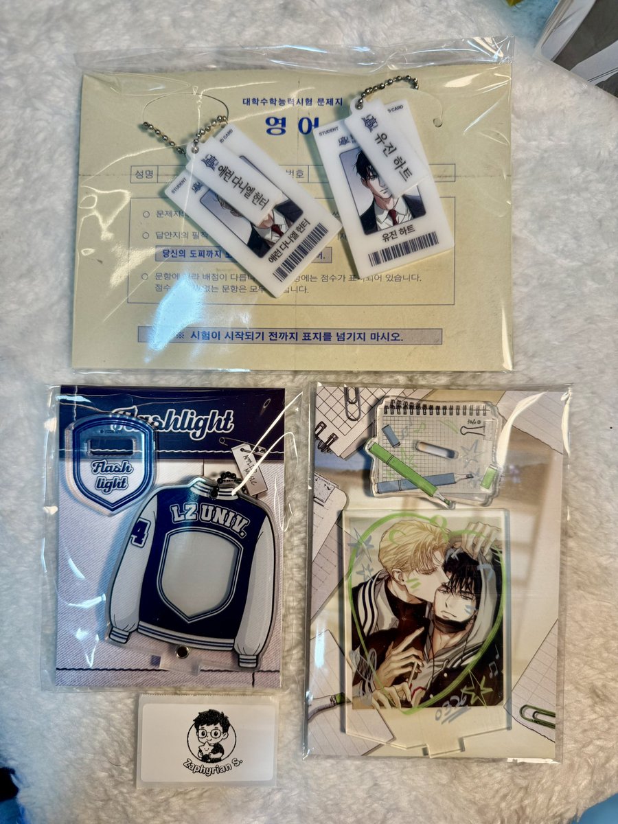 ปล่อย

Campus flashlight แฟลชไลท์ 2 ชุดสุดท้าย

ยกชุด 800 บาท

ค่าส่ง 40

ไม่รับผ่อน ไม่รับจอง พร้อมโอน

#ตลาดนัดมันฮวา #ตลาดนัดmanhwa #ตลาดนัดbl