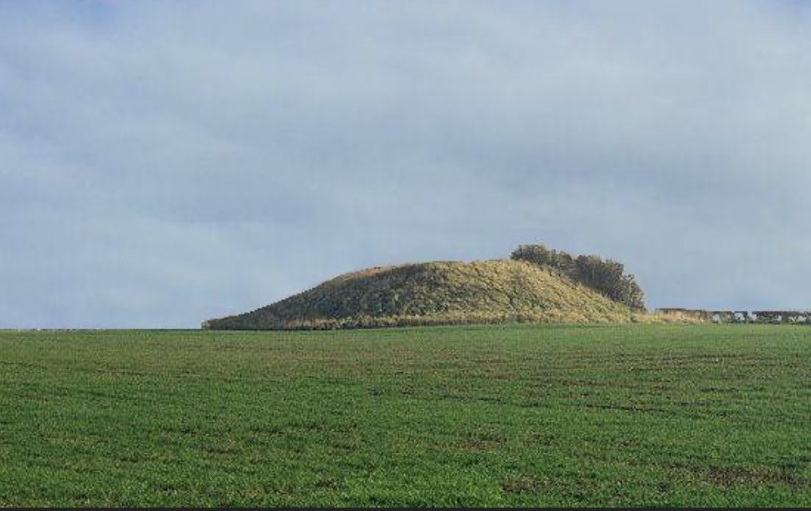 DarrenMJones200's tweet image. Duggleby Howe N Yorks  is one of the largest round barrows in the UK
Howe as a place name is believed to have originated from the Old Norse haugr(hill)
Around the barrow are number of shaft graves and in one,evidence of a rare case of recorded Neolithic human sacrifice #Yorkshire