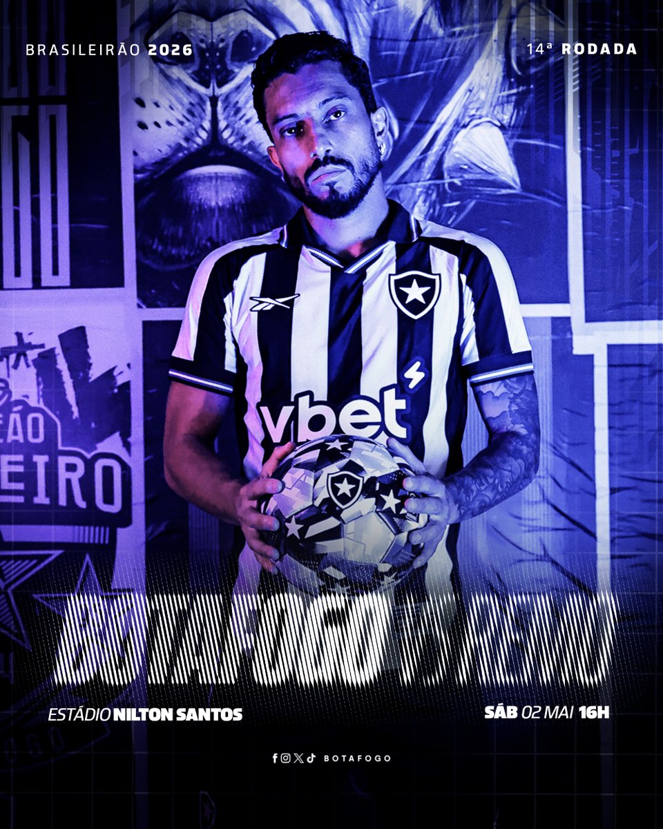 Amanhã tem BOTAFOGO x Remo na nossa casa! 🔥🌟 #VamosBOTAFOGO

🏟️ Acesse botafogo.com.br/ingresso e garanta seu lugar no Nilton Santos!