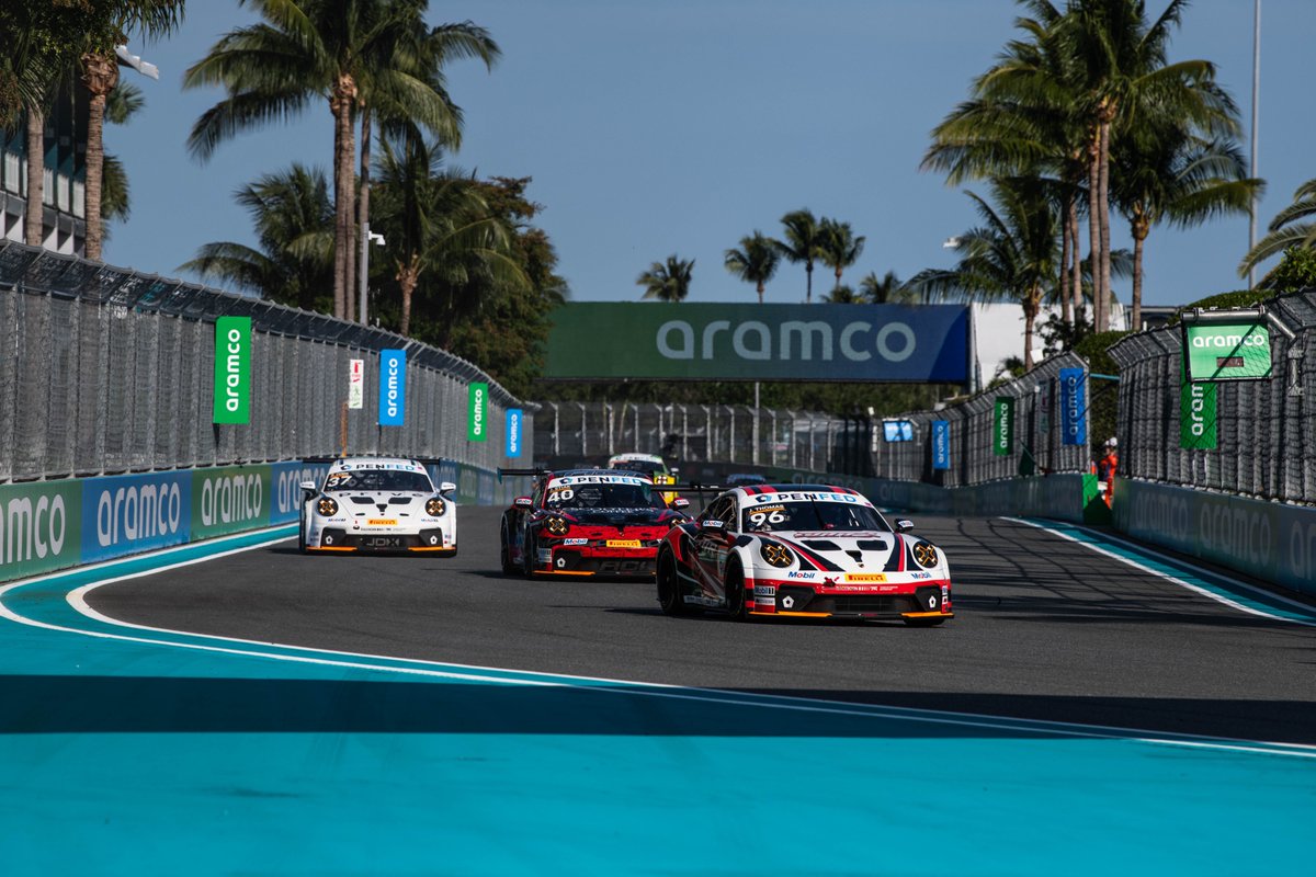 PorscheRacesNA's tweet image. Green flag for qualifying at @f1miami.
Who is going to come out on top?
⏱️ Follow live timing at: livetiming.net/pccna/
-
#Porsche | #CarreraCupNA | #F1 | #Raceborn