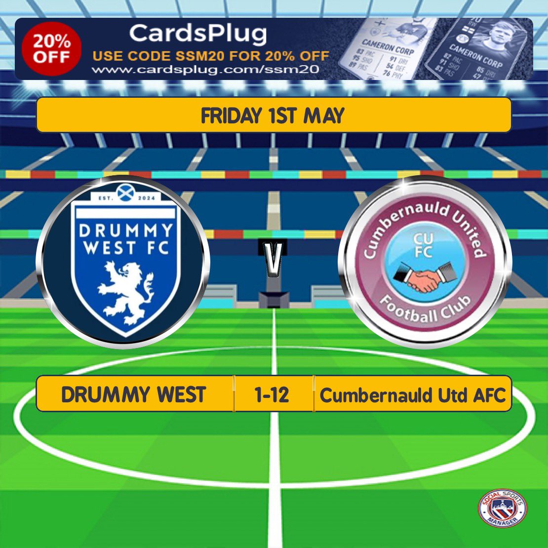 Cumbernauld United Amateurs tweet media