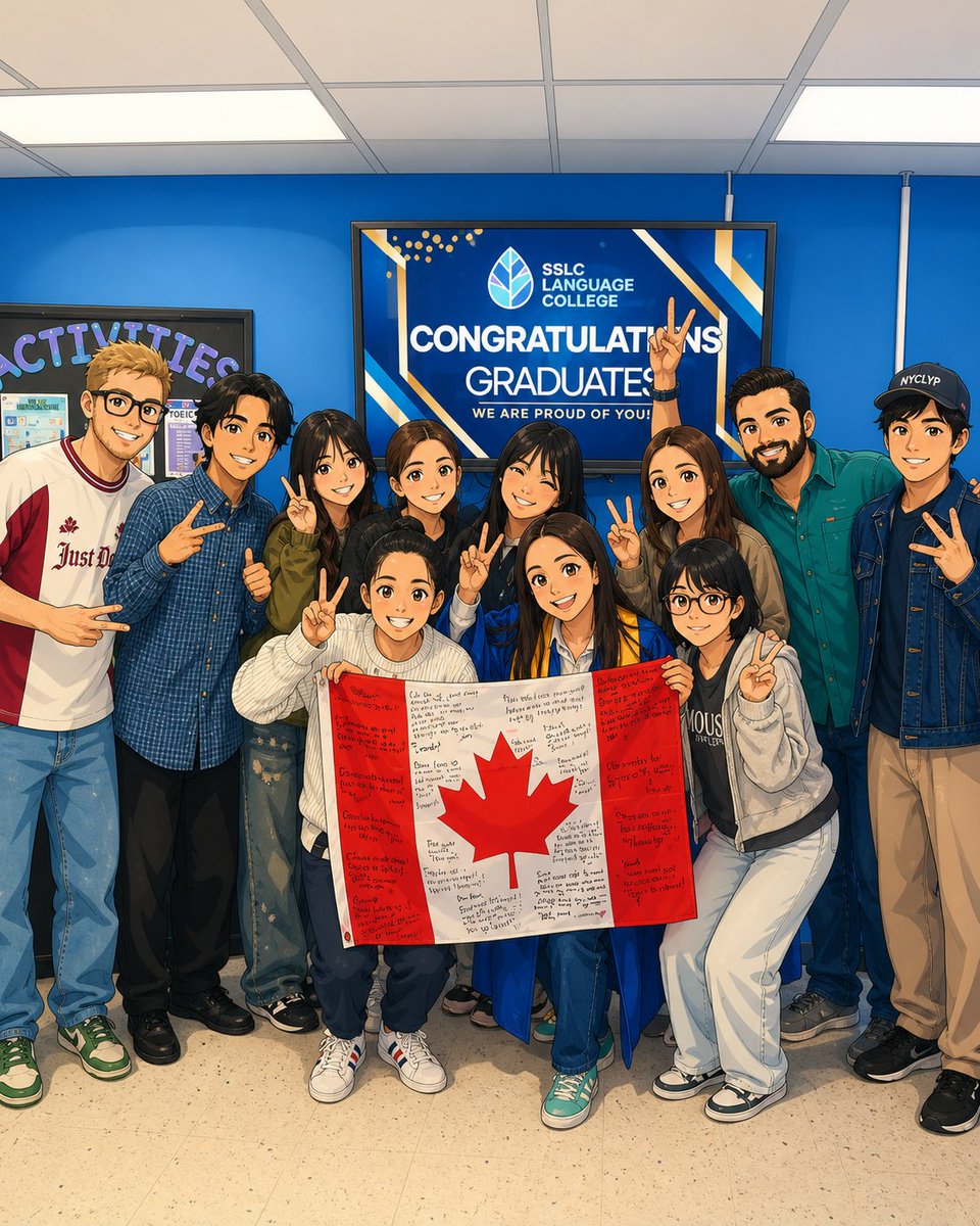 StudySSLC's tweet image. We made it 🎓
New country. New life. Same goal.
Proud of everyone who made this journey happen 💙
#Graduation #Vancouver
