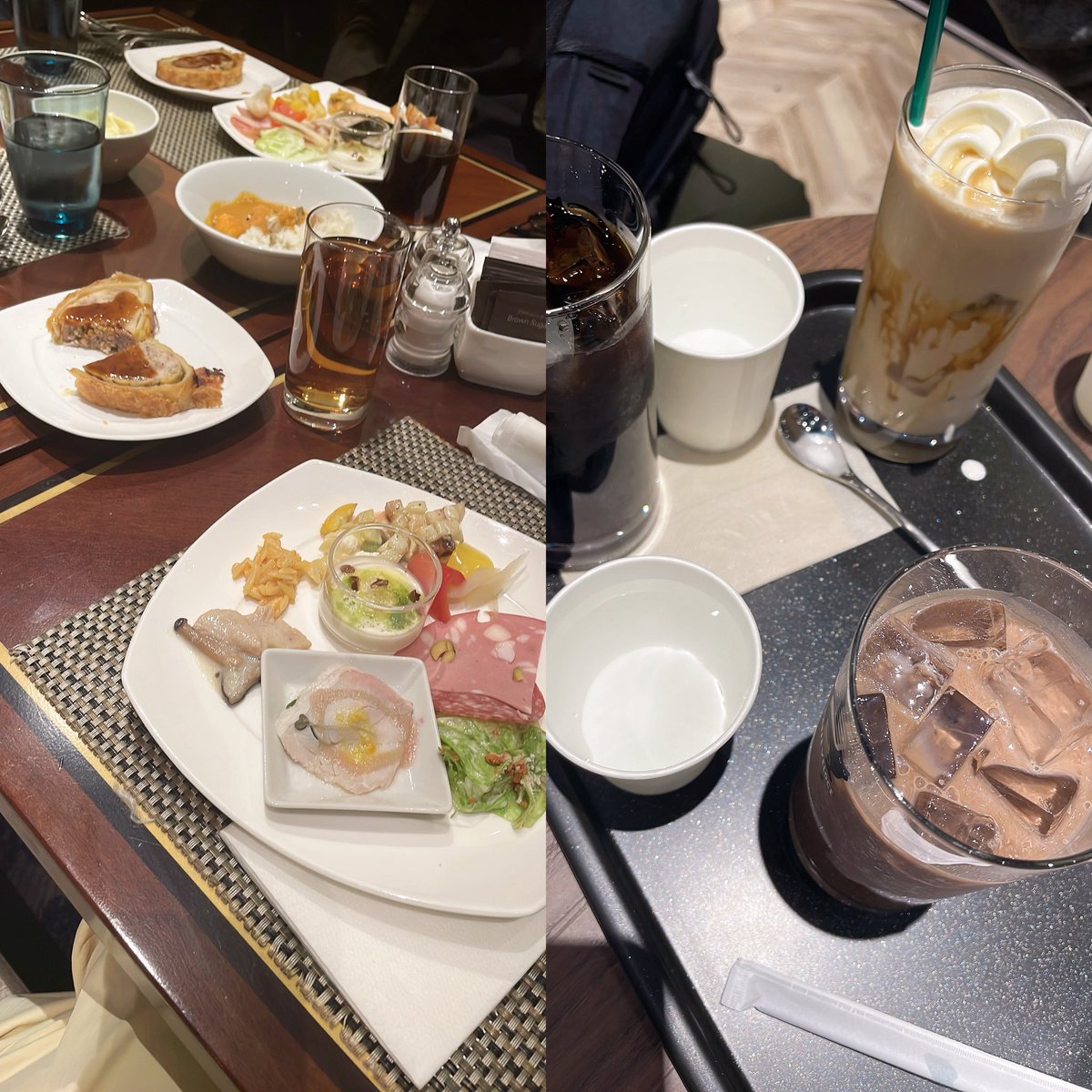 mina_fukui's tweet photo. ゲキレンジャーで共演したゆかちゃん（平田裕香ちゃん）と聡太郎くんと1日デート🐉🐯✨
ヒルトンの豪華ビュッフェでひたすら笑って、謎解きに苦戦して、お茶して……
気づいたら、なぜか二人にお財布を出させてもらえない事態に！？😂
「いつもありがとう」って……優しすぎませんか？😭
完全に「姫」扱いしてもらった1日でした（笑）
20年経ってもこうして支えてくれる仲間がいる幸せ。
マスターもびっくりな最強チームワーク、これからも大切にしていきます🐾
#ゲキレンジャー #平田裕香 #聡太郎 #福井未菜 #ヒルトンランチ #絆 #感謝