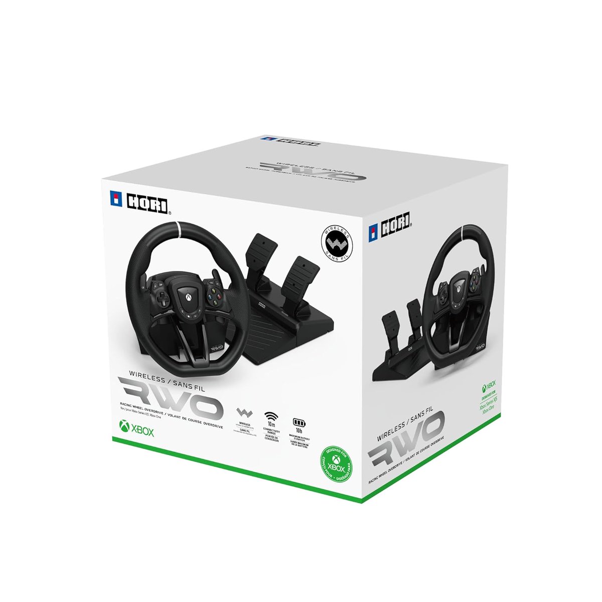 DealSeeker2U's tweet image. HORI Wireless Racing Wheel Overdrive for Xbox Series X|S, Xbox One - Officially Licensed by Microsoft (LN) $94.12 [3 left]
amzn.to/4djwMb9 #ad
