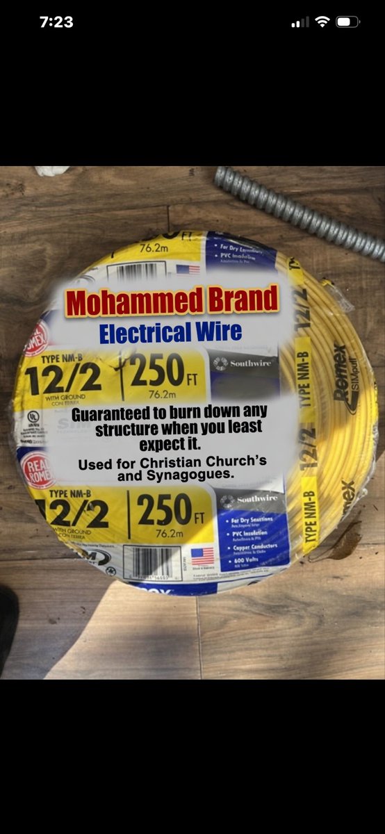 JamesReedman1's tweet photo. @RadioGenoa Terrible! “Faulty Wiring” again!  The cities must Ban the use of Faulty Muhammad Wiring! https://t.co/MVDLpHPew0