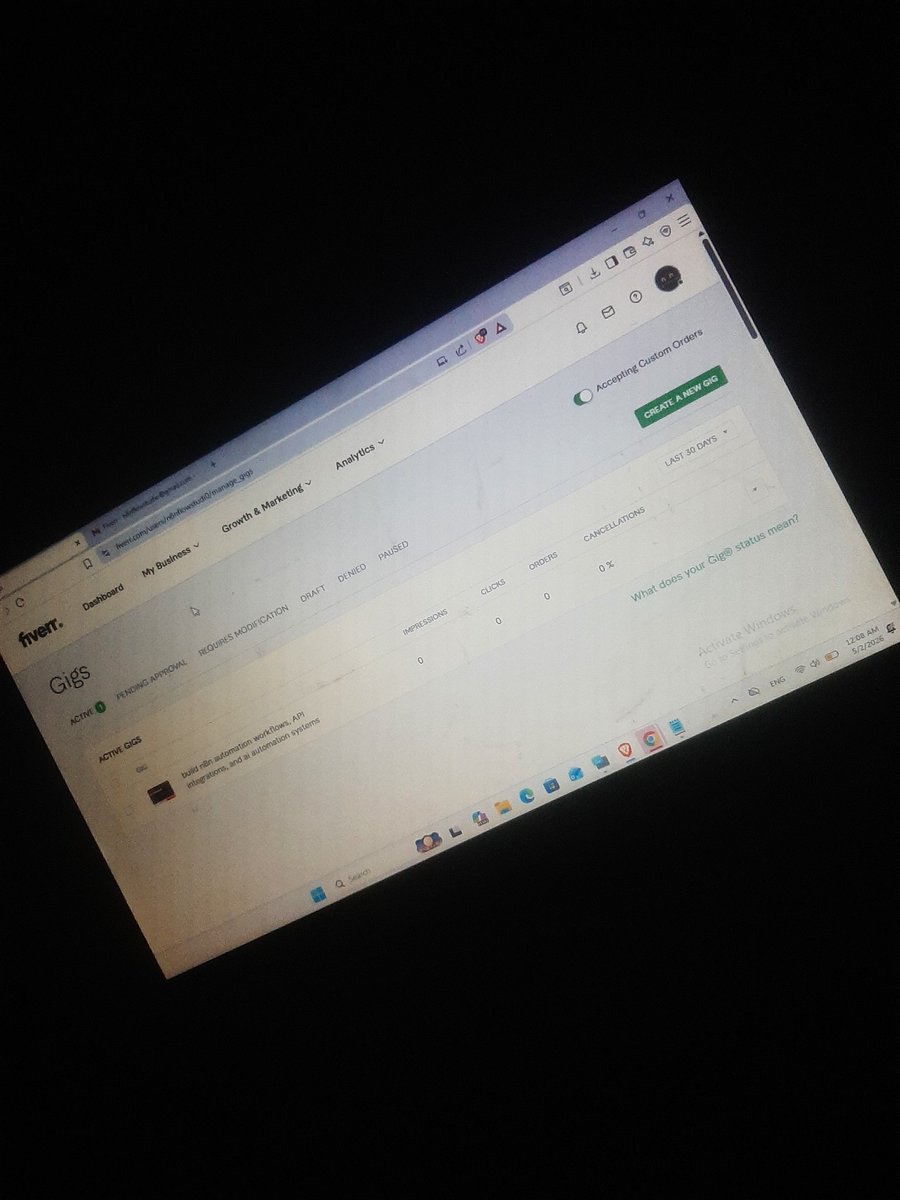 Icondigitalwrld's tweet image. Who's ready for a new challenge this month..
Let's build a new Fiverr account to level 1 seller

#freelancer #fiverr