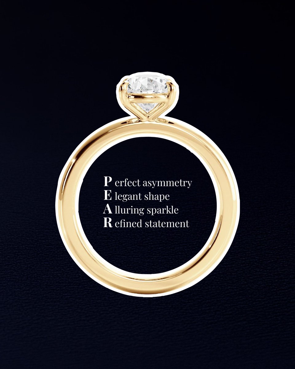 jewelrymillie's tweet image. Un corte que no sigue reglas, las redefine.
El diamante pera destaca por su elegancia singular y su presencia inconfundible.

.
A cut that doesn’t follow rules—it redefines them.
The pear-cut diamond stands out for its singular elegance and unmistakable presence.

#diamond