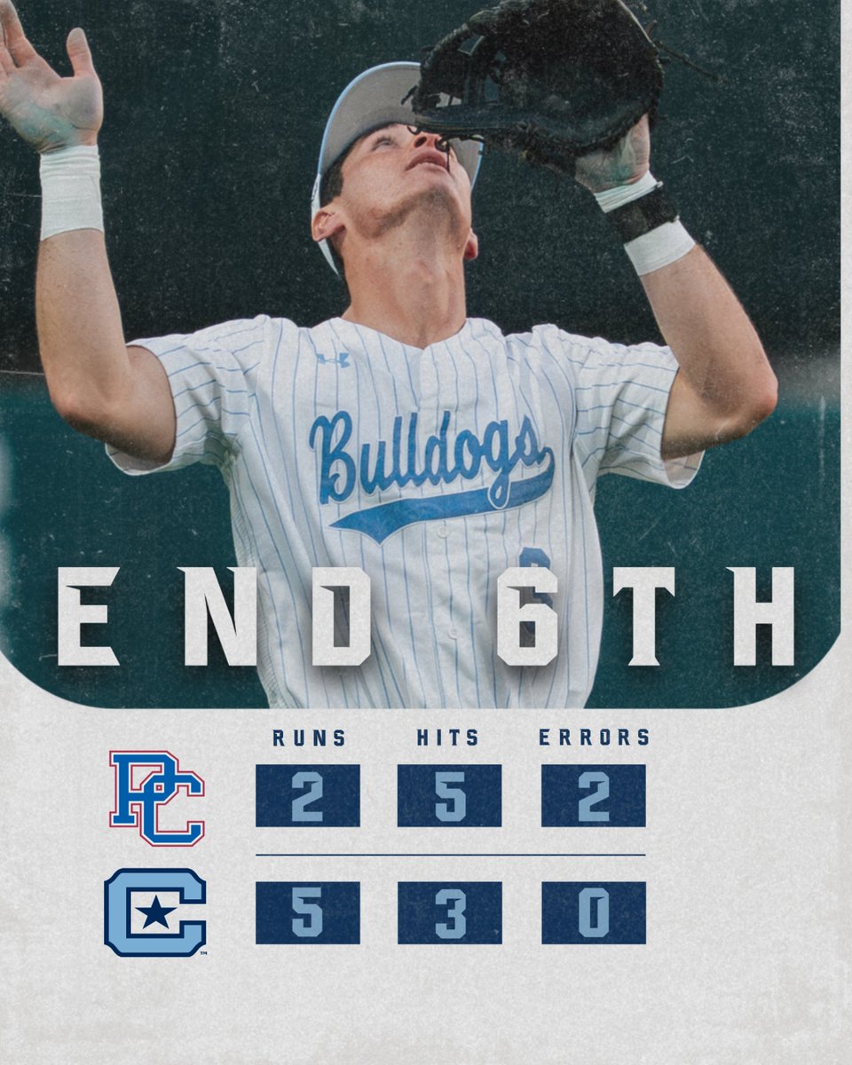 CitadelBaseball's tweet image. 🐶s in control through six!

E6 | CIT 5, PC 2

#jOURney
