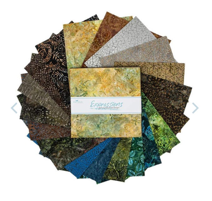 angelhw1956's tweet image. Expressions Batiks - Riverbed - by Riley Black Designs tuppu.net/6701bf09 #TeaTimeQuiltsnMore #Etsy #Batiks