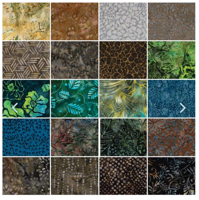 angelhw1956's tweet image. Expressions Batiks - Riverbed - by Riley Black Designs tuppu.net/6701bf09 #TeaTimeQuiltsnMore #Etsy #Batiks