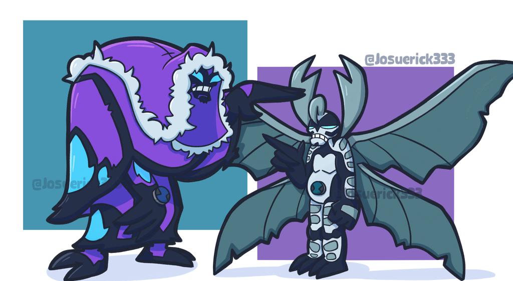 Josuerick333's tweet photo. Commission for @transgenderino 

I LOVE THESE TWO please say hi to Malcolm (the one on the left) and Bev (the one on the right) 🩷

Little fun fact Bev is a gourmand omnitrix user! They are genuinely so cool 🙏 https://t.co/cBlc8GTMET