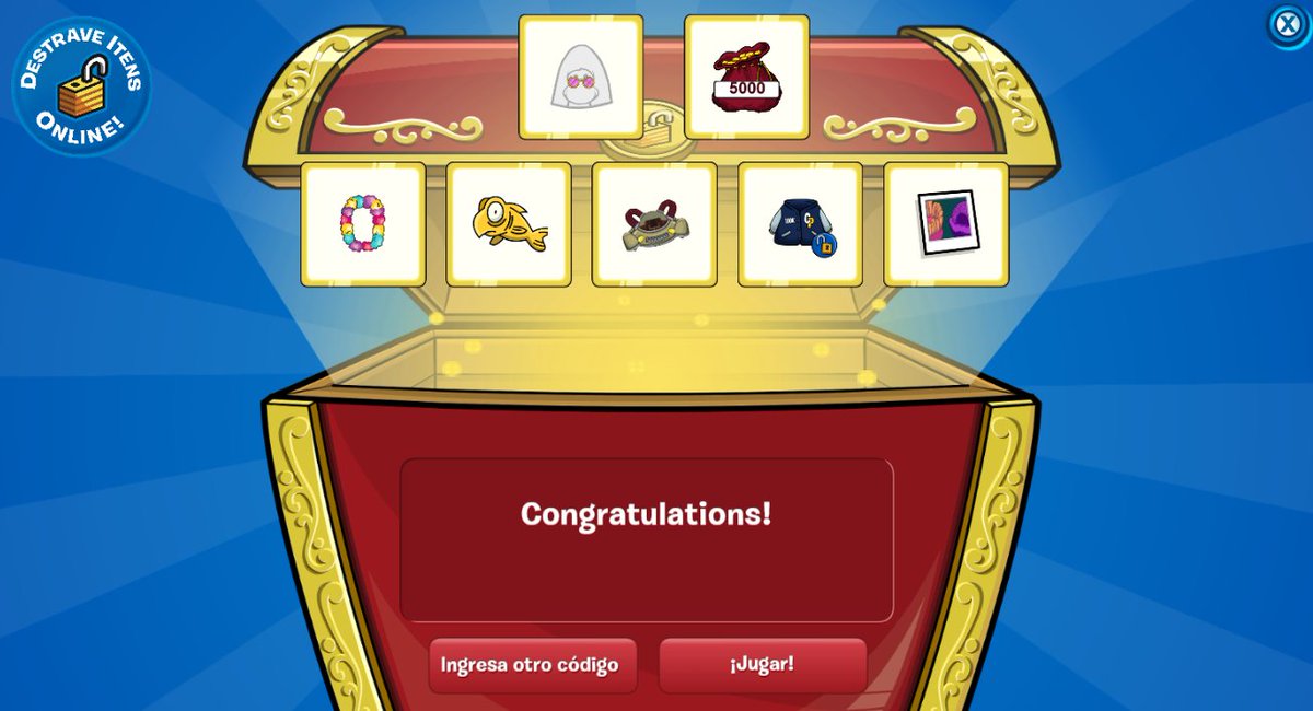 GUltra22's tweet photo. ¡Nuevo vídeo!
¡NUEVO CÓDIGO para CELEBRAR LOS 100K USUARIOS! (6 artículos + 5000 monedas) - New Club Penguin 🐧🫧

➡️ https://t.co/vOJT0z8yvc

#NewClubPenguin https://t.co/2Foo3mYcpd