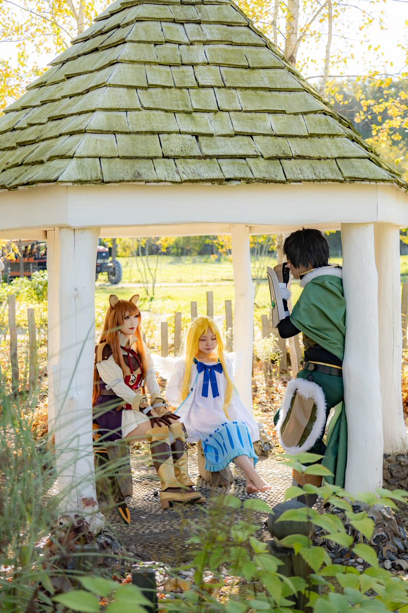 Bs8mLz's tweet photo. 【Cosplay】

盾の勇者の成り上がり

岩谷尚文@you_kirito_hy 
ラフタリア@pm_1202p 
フィーロ@Bs8mLz 

📷:@kuboken71 

#いちょんcos https://t.co/Fd3MVjxnb0