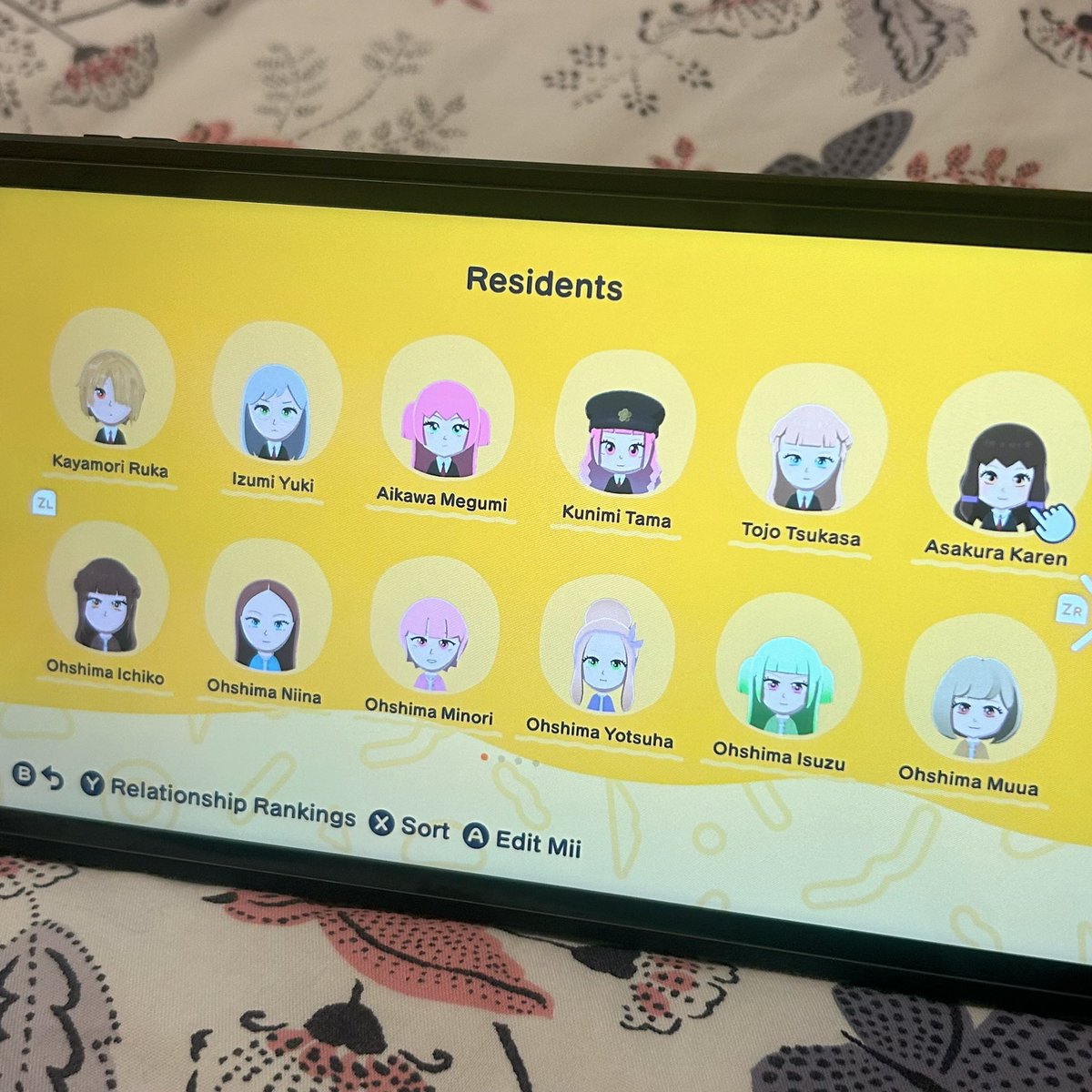 yottsunlove's tweet image. I wanted to upgrade my heaven burns red miis with custom face paint, so today I started with ruka! ❤️ #hbr
