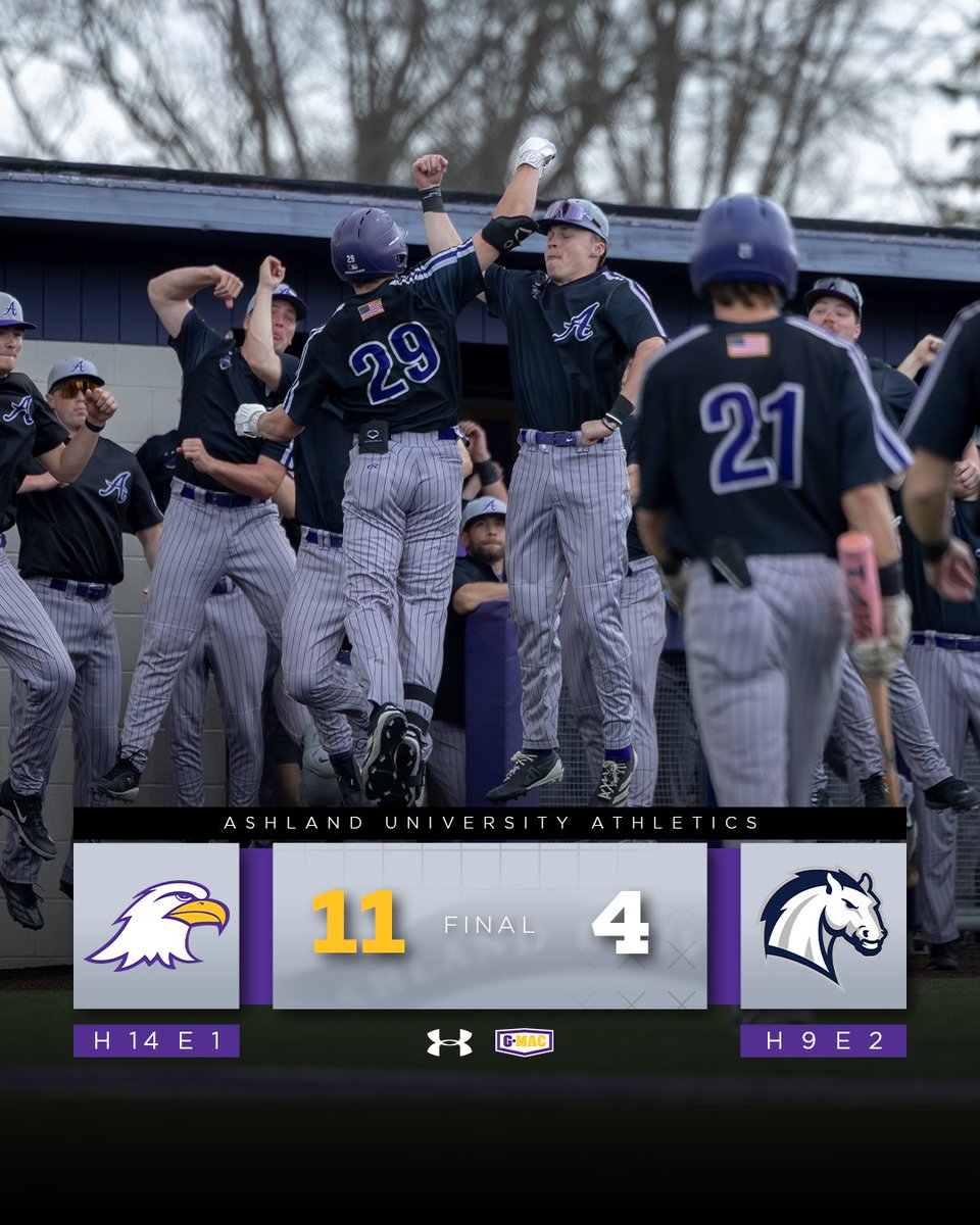 ashlandeagles_'s tweet photo. @ashland_base takes care of business this afternoon 🤝

https://t.co/RzvCfldAow https://t.co/d5XSdTtzFF
