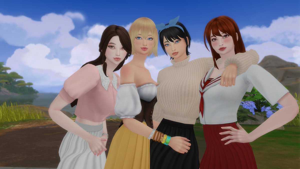 KiritanSama's tweet image. Renové la apariencia de las chicas de Kanokari que había creado en los Sims 4.
#Sims4 #Ts4 #Kanokari #彼女お借りします
#RentaGirlfriend