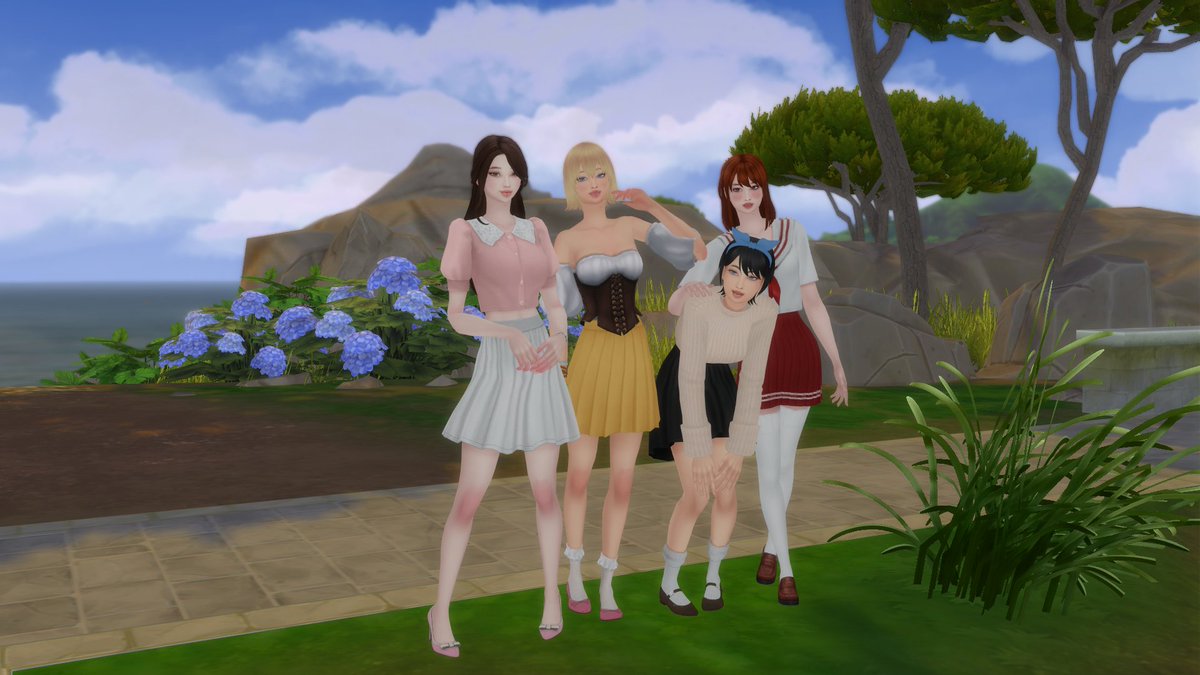 KiritanSama's tweet image. Renové la apariencia de las chicas de Kanokari que había creado en los Sims 4.
#Sims4 #Ts4 #Kanokari #彼女お借りします
#RentaGirlfriend