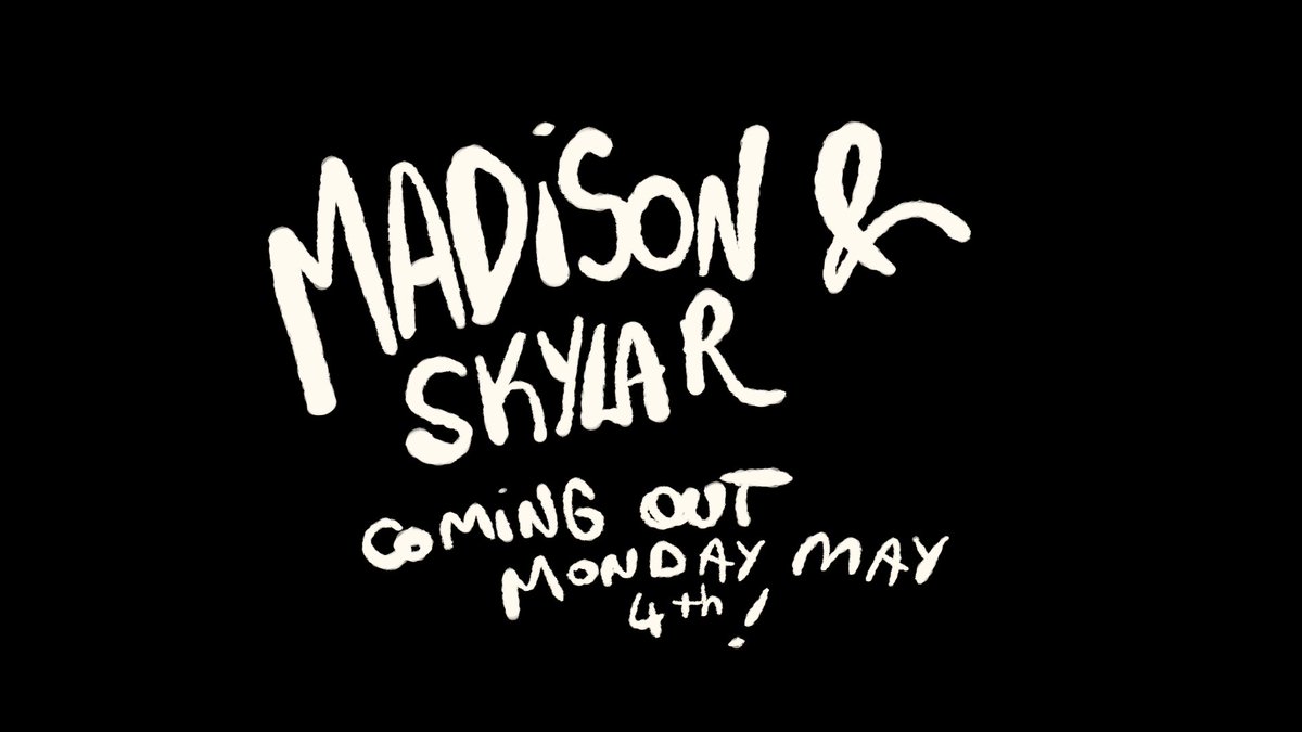 My cartoon cartoons short "madison and skylar" is coming out on monday!!!! WEEEE sharing these beat board out takes to build up the hype :D