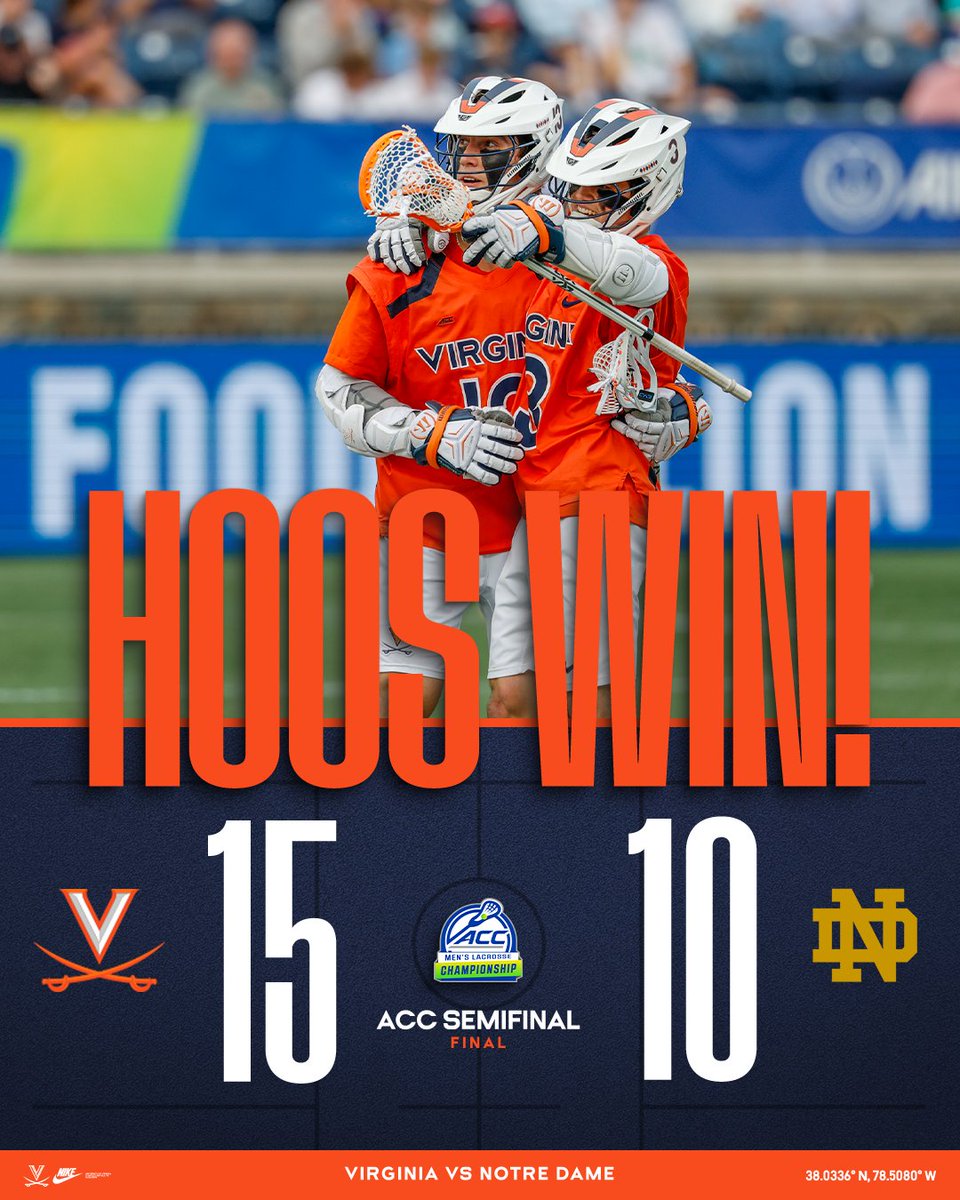 UVAMensLax's tweet image. ACC Championship Bound‼️

#GoHoos