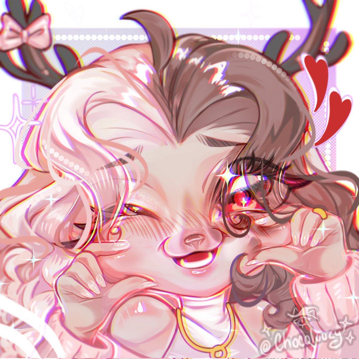 Chocoluucy's tweet photo. ╭─────────────────────❀
Icon Comm 🫶
╰─────────────────────❀

#furryartist #chibi #digitalart #vgen #artmoots #furry #furryart  #digitalart https://t.co/Mg8z4arqNU