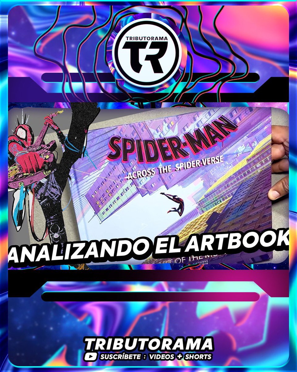 tributorama's tweet photo. SPIDERMAN  ACROSS DE SPIDERVERSE - ARTBOOK
https://t.co/ImVHIxWf5M https://t.co/9LpOU692Wg