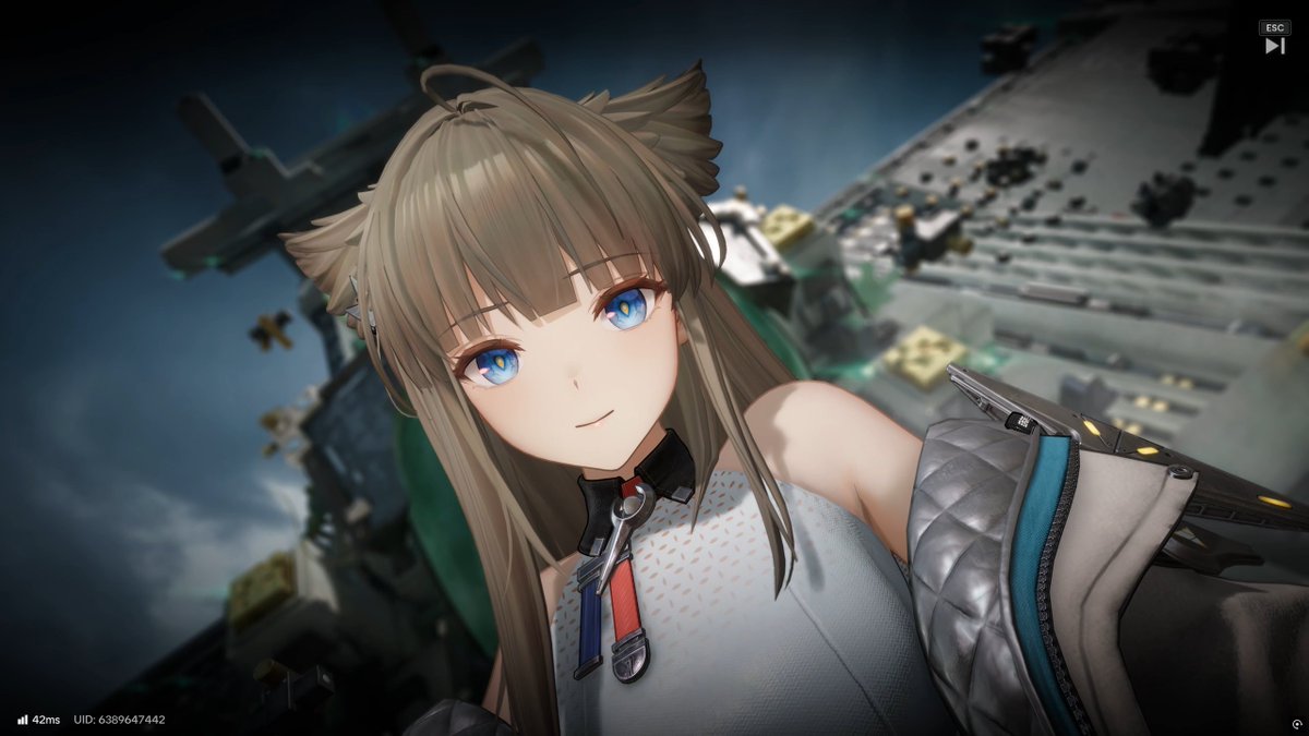 cori141014's tweet photo. Zhuang Fang-who, the real wife of this game is Perlica https://t.co/roRq6YTT6L