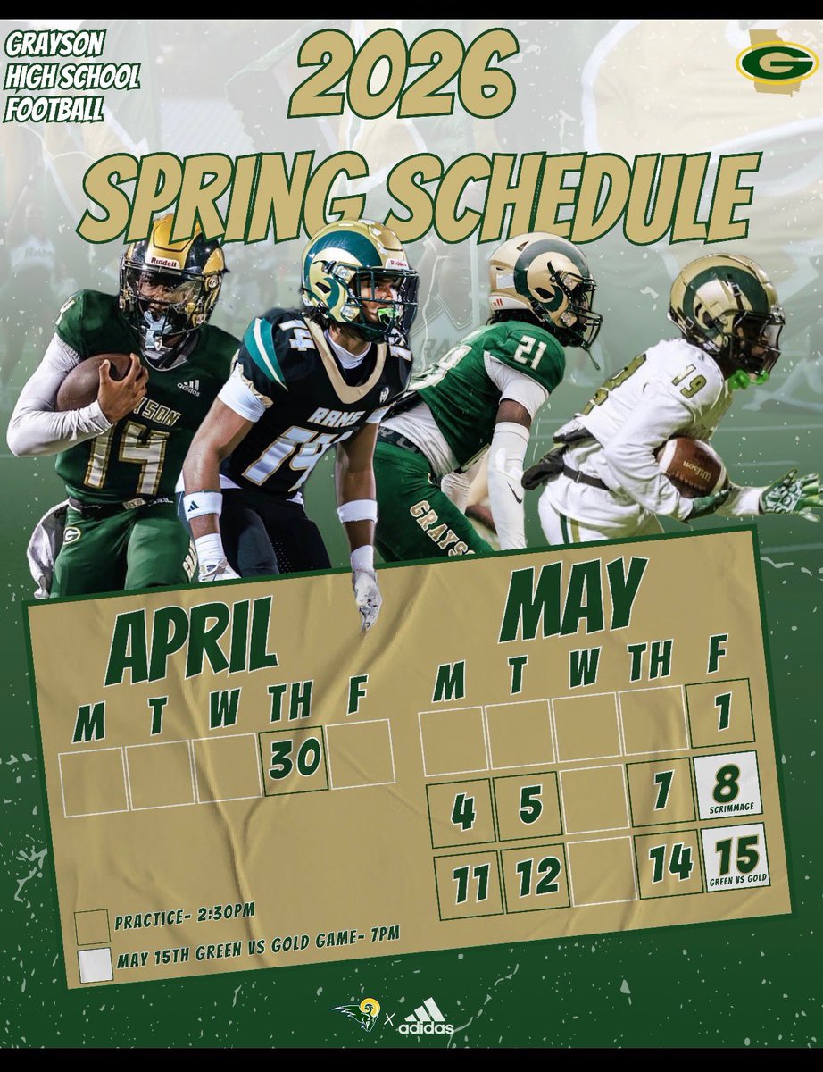 Grayson Football tweet media
