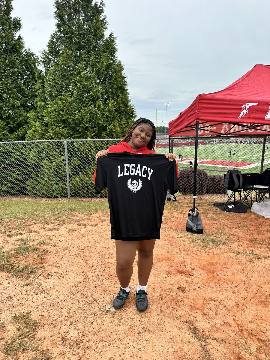 AllatoonaTrack's tweet photo. Terry-Anne Joseph has a ticket and going to State in the Discus! https://t.co/6bZO7HjNg0