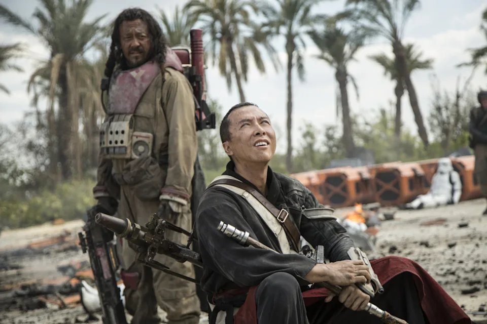 It's giving Chirrut/Baze