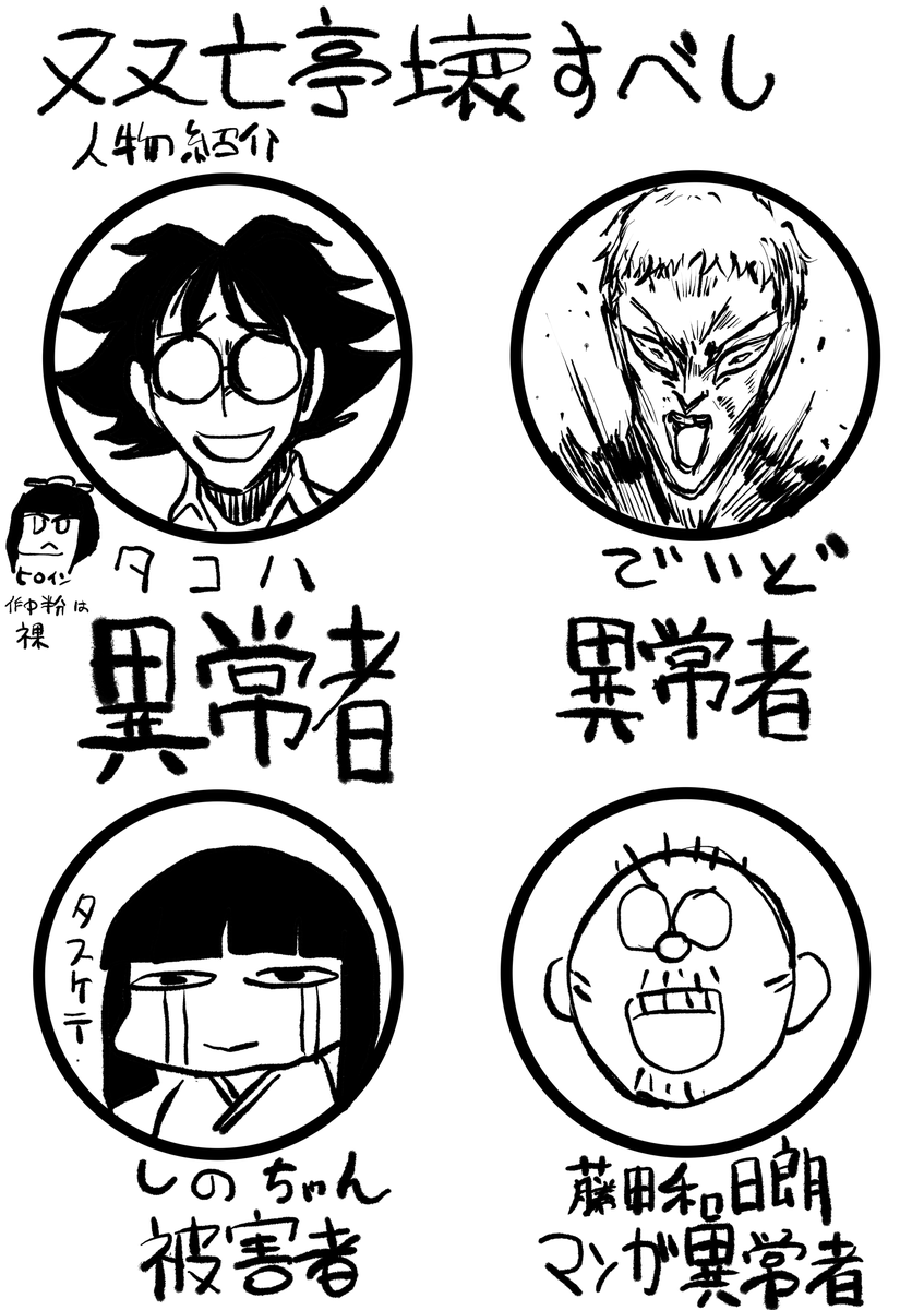 双亡亭壊すべし
人物紹介 