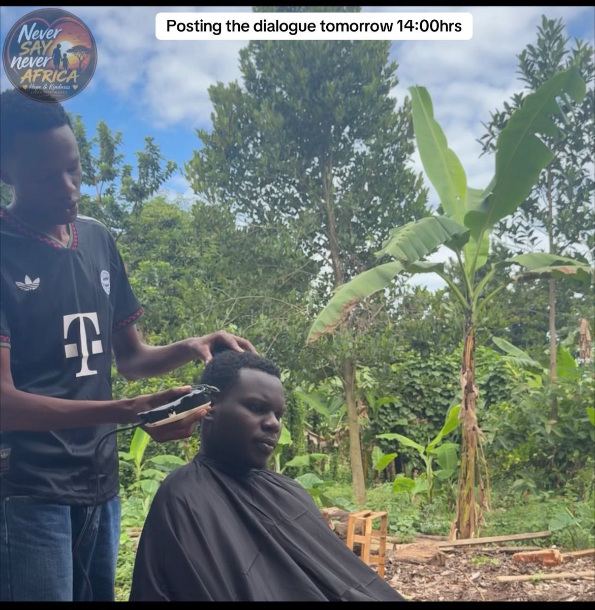nsn_africa's tweet image. Me and my Guy before heading to make a difference that we could. #neversayneverafrica #hope #kindness #fyp #love