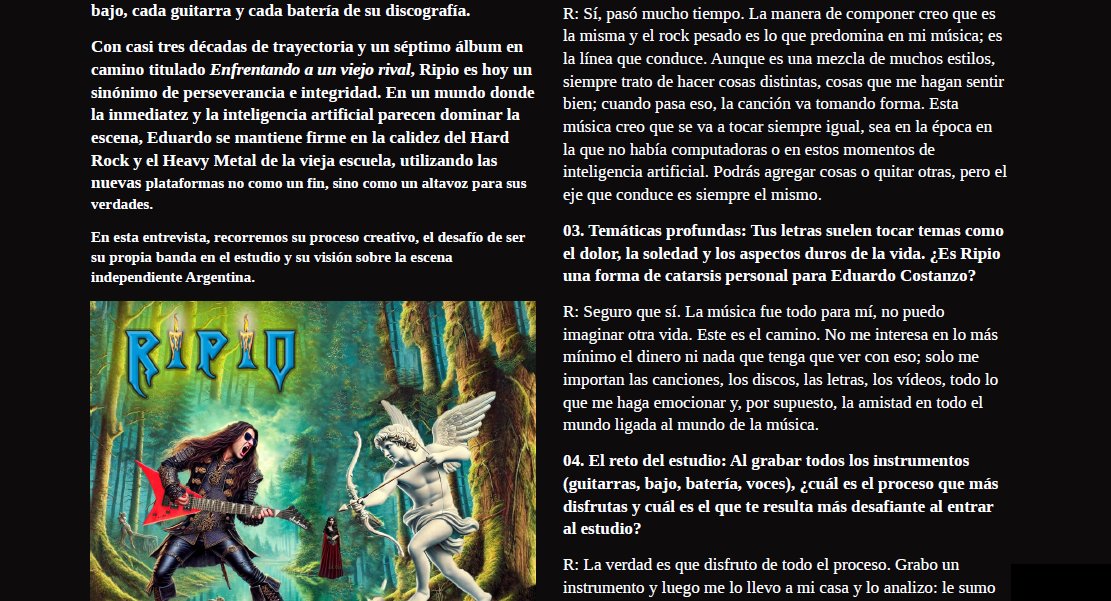 _RIPIO's tweet photo. Ripio en Bathory zine (Magazine / Compilado de bandas) - España

Link - Magazine: https://t.co/jlY0VbWvcc

Link - Compilado Vol 2: https://t.co/KmqcESd3Rm

#Ripio #BathoryZine #España https://t.co/VarWYBB1Qh
