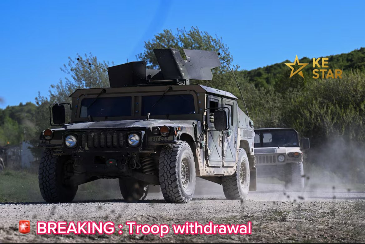 TheRealKeStar's tweet image. 🚨 BREAKING: United States to withdraw 5,000 troops from Germany, U.S. officials say.

⚠️ Move signals a shift in military positioning in Europe.

#Breaking #US #Germany